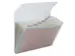 Trieur Rexel Ice 6 Compartiments Transparent