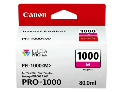 Inktcartridge Canon PFI-1000M rood