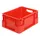 Stapelkrat Pp Hxlxb 180X400X300Mm 15L Rood