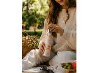 Thermosfles Les Artistes Paris 500ml Orange Flower - 8