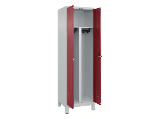 PBM-locker,HxBxD 1950x600x500mm,2vak,vak B 300mm,draaigrendel - 2