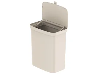 Compact afvalbakje Puro II Food Waste Caddy 9 Liter Wit - 4