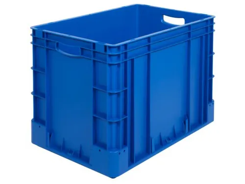 Stapelkrat Pp Hxlxb 420X600X400Mm 80L Blauw