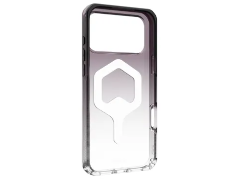 iPhone 17 Pro Max Hoesje MagSafe Back Cover Zwart Transparant