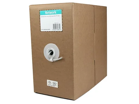 Bulkrol Netwerkkabel Cat 5e Ethernet kabel CMR geclassificeerd 304.8 M