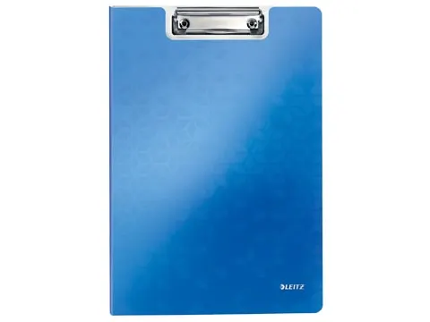 WOW klemmap met omslag, ft A4, blauw