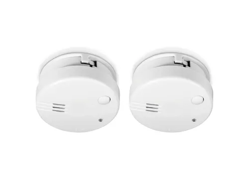 Rookmelder Alecto mini 2 stuks wit