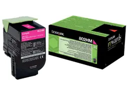 Return Program toner 802 3000 pagina 80C2HM0 magenta