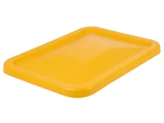 Deksel Voor Verrijdbare Rechthoekige Bak 227 Liter Geel