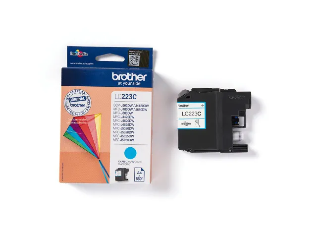 Inkcartridge Brother LC-223C blauw