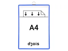 Zichtpanelenframe hangend Tarifold A4 blauw 5 stuks