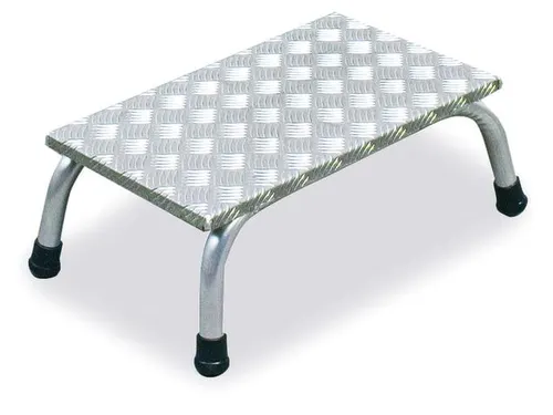Montagetrap Aluminium H 0 2M 1Trede Incl. Platform Treden Traanplaat