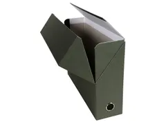 Transportdoos rug 90mm donkergroen