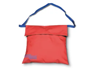 reddingsdoek,DIN EN 1865,vlies,rood,LxB 2000x700mm - 2