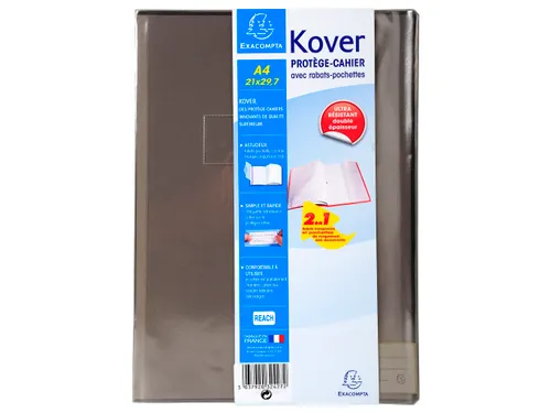 Schriftomslagen Kover transparant 21x29,7cm