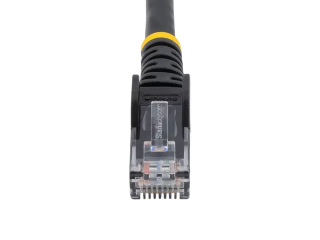 Cat6 patchkabel met snagless RJ45 connectors 2 meter zwart