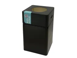 Afvalbak Blackline Blik/PET 75 liter Zwart