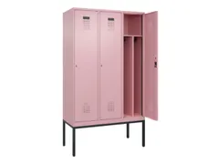 locker voor scheiding van kleding,HxBxD 2120x1200x500mm,3vak