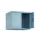 opzetkast,v. locker,2vak.,vak B 300mm,HxBxD 500x600x500mm,cilinderslot