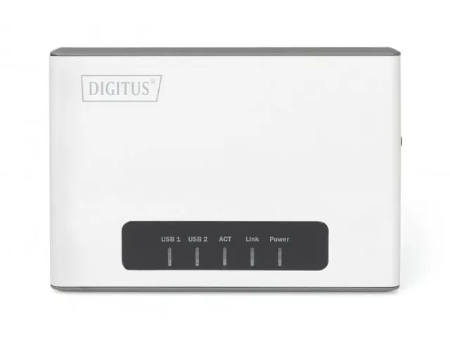 2-poorts USB 2.0 draadloze multifunctionele netwerkserver 300 Mbps