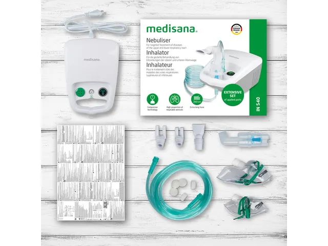Medisana IN 540 Inhalator met compressor persluchttechnologie