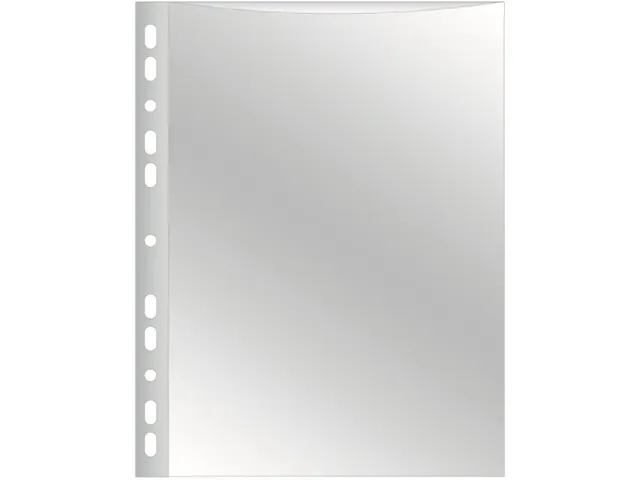 Geperforeerde Showtas A4 11-gaats Glashelder 50mic Pak 25 Stuks