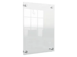 Infobord Nobo Premium Plus A4 acryl wand - 5