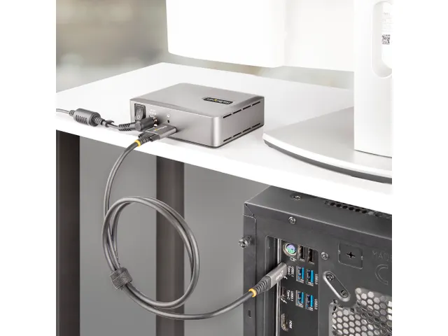 7-poorts USB-C hub 10Gbps desktop USB hub met 5x USB-A en 2x USB-C