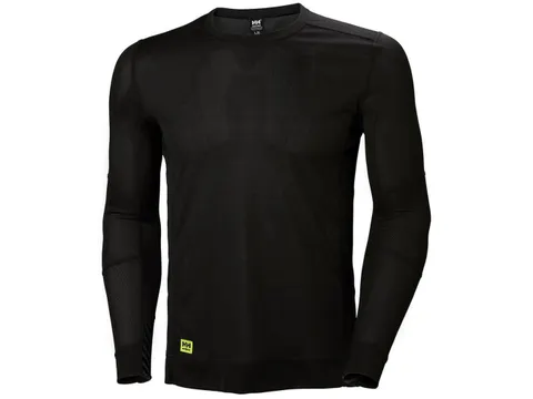 Helly Hansen 75105 onderhemd met lange mouwen, zwart, maat 3XL, per st
