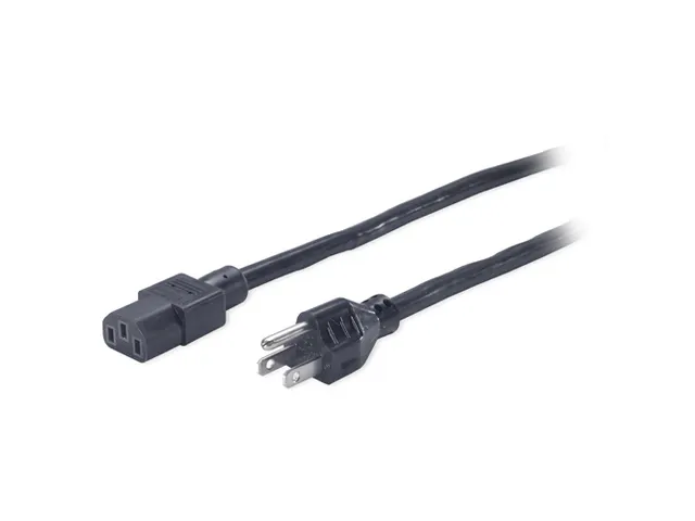 Netsnoer, C13 tot 5-15P, 2,4m