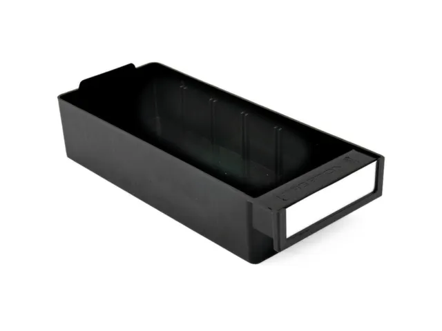 ESD-assortimentskast,HxBxD 290x310x180mm,24lade(n),laden zwart
