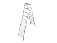 Verrijdbare Boktrap Aluminium L 3 04M 2X12Treden