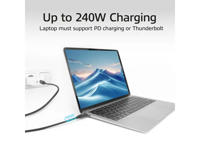 Kabel ACT USB-C 4.0 20Gbps Thunderbolt 3 2m