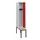 locker met bank,HxBxD 1950x300x815mm,1vak,vak B 300mm,cilinderslot