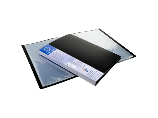 Protège-documents en polypropylène rigide avec porte étiquette 3 fa