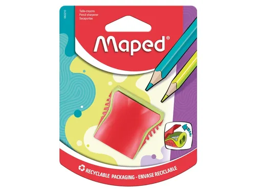 Puntenslijper Maped Boogy 2-gaats assorti