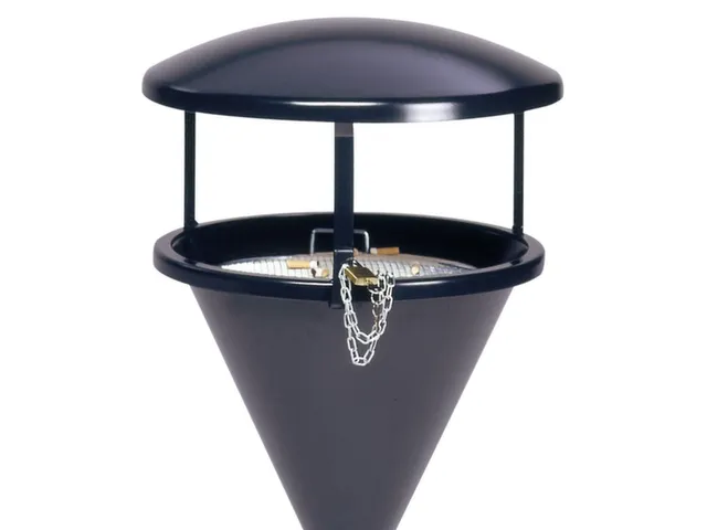 Overkapping Voor Zandasbak Ø 440Mm Verzinkt Ral7021