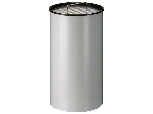 Ronde Zandasbak Grijs 50 Liter
