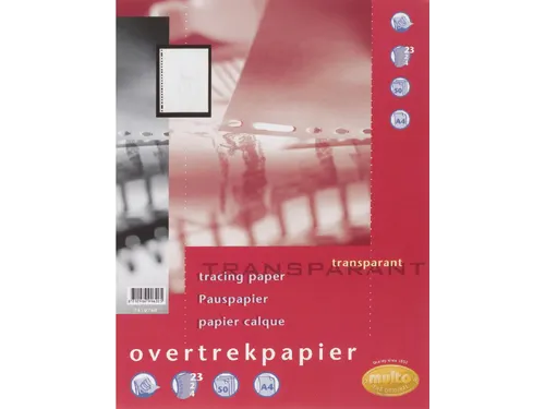 Interieur Multo 23-Gaats Overtrekpapier 40gr 50vel