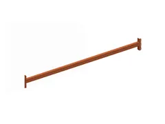 Lengtetraversen,v. palletstelling,L 2700mm,veldlast 6010kg