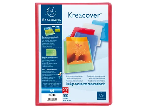 Showalbum Kreacover PP 100 tas A4 geass.
