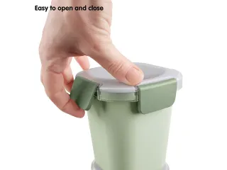 Sigma Home food to go lunchbeker 0,95L groen - 11,5x11,5x18,5cm - 4