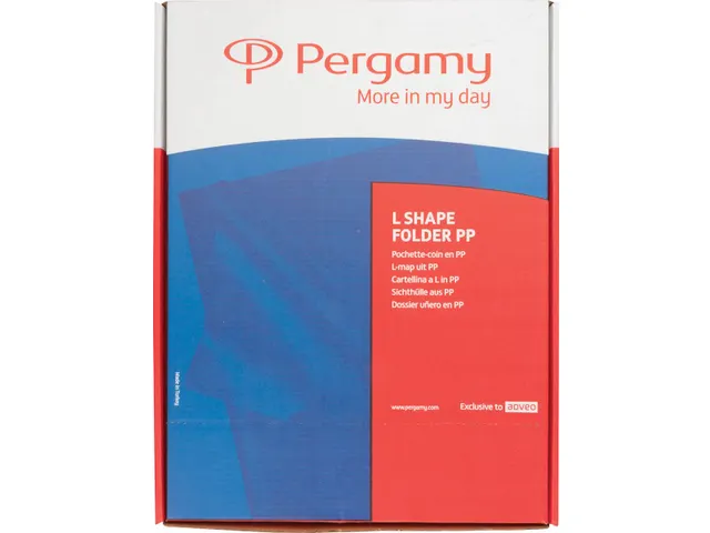 L-Map A4 Pp 0.09mm Assorti gekorreld 100 stuks