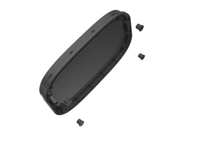 Gescheiden Afvalbak Oli-cube Open Top Bin 10+10 Liter Mat RVS