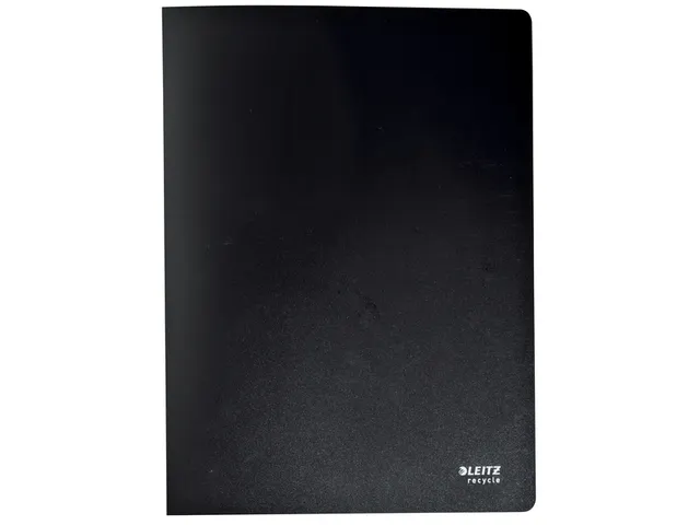 Showmap Leitz Recycle A4 20 tassen gerecycled PP zwart