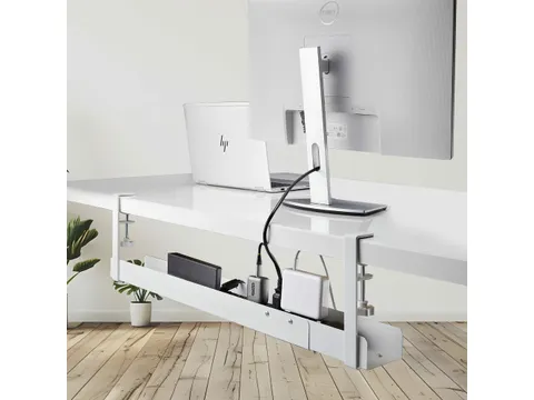 StarTech.com Kabelgoot voor onder Bureau Wit