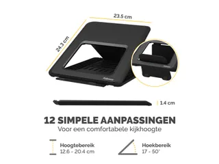 Laptopstandaard Fellowes Breyta zwart - 7