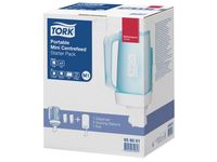 Tork 658001 Mobiele Poetsrol Dispenser Starterpack Centerfeed