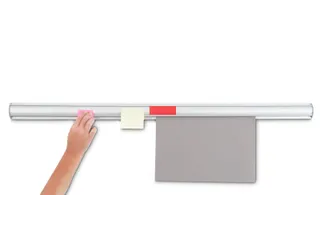 Wandklemlijst MAULballfix Aluminium Lengte 100,6 cm - 5