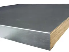zinkplaat,v. werkblad,v. werkbank,B 1500mm,meerprijs
